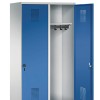 2-person clothing locker with lowered bench frame (Evo)